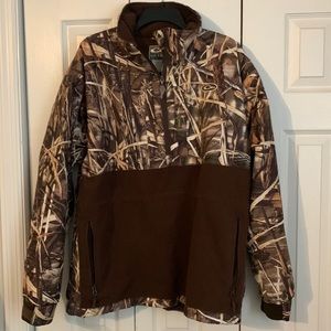 Mens Drake Waterfowl Pullover Camo (Quarterzip)